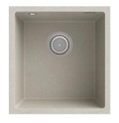 Graniteland Miniva Granieten Spoelbak Beige onderbouw 385x410 mm 1208971451