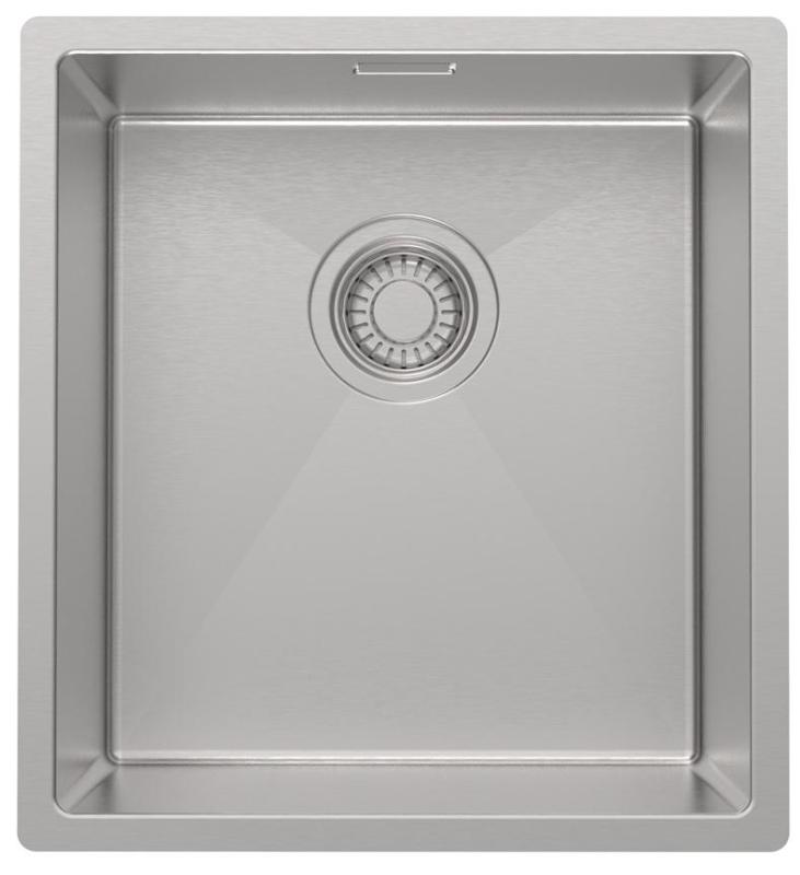 Pure.Sink Luxion RVS spoelbak 36x40 cm onderbouw, vlakinbouw en opbouw  PLX3640-02