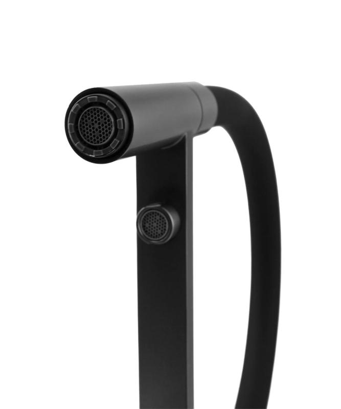 Pure.Sink Elite Steel Flex 3-weg RVS keukenkraan met flexibele uitloop en Gefilterd Water PS8110-02