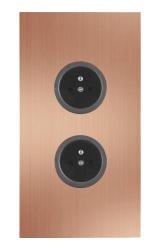 Indux Corner Еnergiezuil met 2 Stopcontacten Penaarde Koper 1208972280