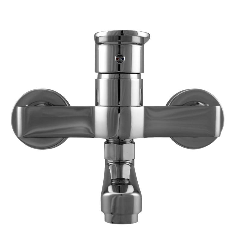 Aquanello Casa Eenhendel Keuken Muurkraan Chroom met uitloop 15 cm CR-1415-CS