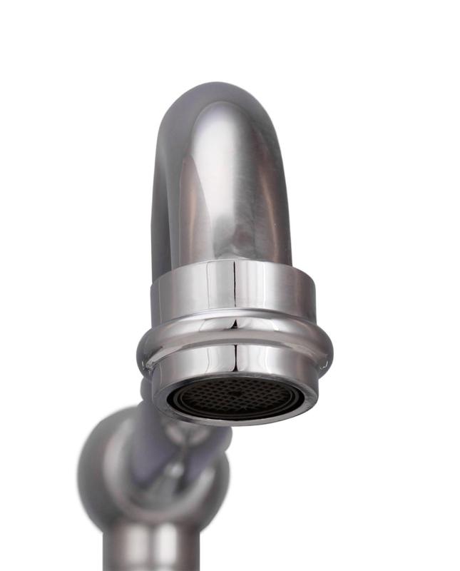 Aquanello Heritage Manor Klassieke Keuken Nostalgische Brug Keukenkraan Chroom met Witte Hendel CR-0010-HM