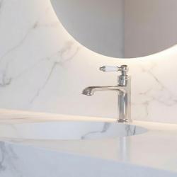 Aquanello Heritage Manor Klassieke Nostalgische Wastafelmengkraan Chroom CR-1001-HM