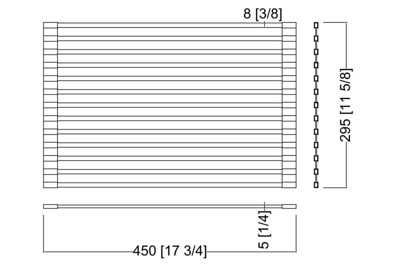 Ausmann Mosel Combinatieset Spoelbak PVD Koper 50x40 cm met Keukenkraan, Zeepdispenser en Rolmat 1208972563