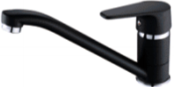 Aquanello Casa Lage Eenhendel Keukenkraan Zwart BL-1203-CS